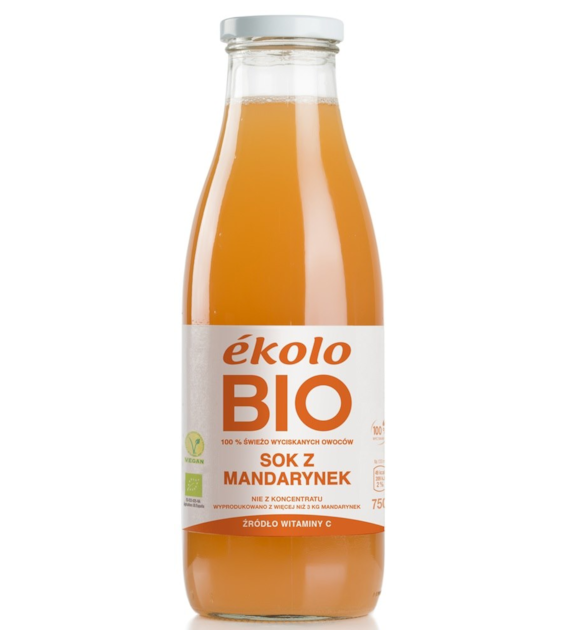Sok z mandarynek BIO 750 ml