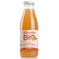 Sok pomarańcza-marchew-cytryna BIO 750 ml