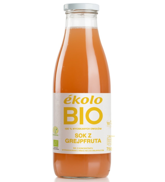 Sok z grejpfrutów BIO 750 ml