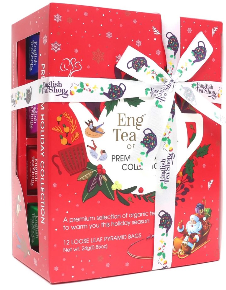 Zestaw herbat świątecznych piramidki Holiday RED (12x2) BIO 24g BN