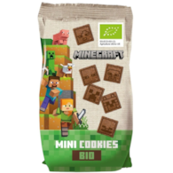 Mini ciastka kakaowe dla dzieci Minecraft BIO 100 g