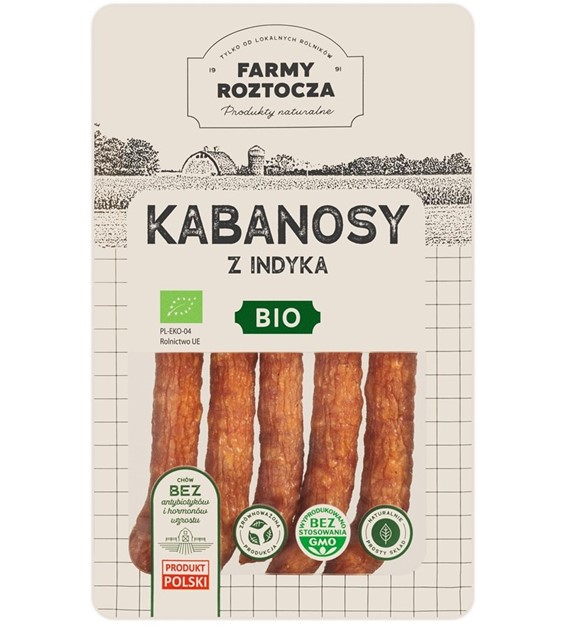 Kabanosy z indyka  BIO 150g