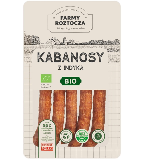 Kabanosy z indyka  BIO 150g
