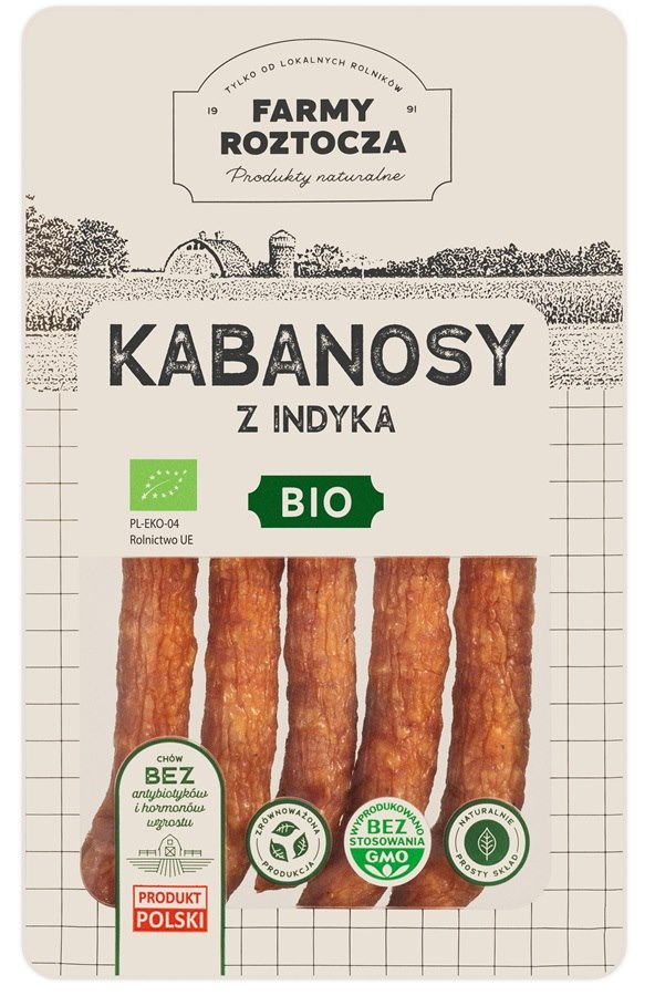 Kabanosy z indyka  BIO 150g