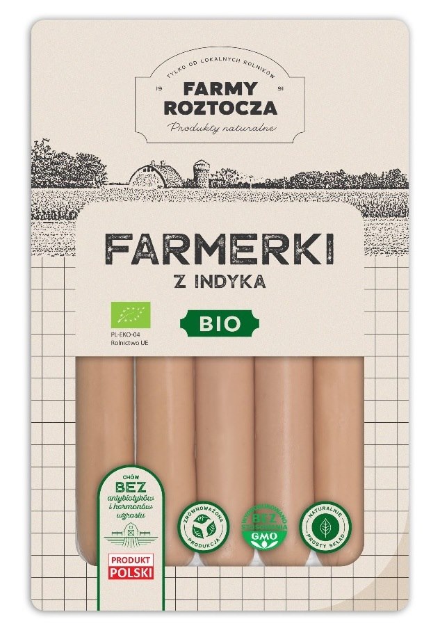 Farmerki z indyka BIO 250 g