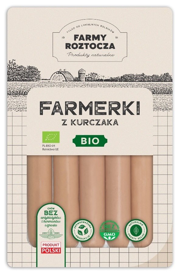Farmerki z kurczaka BIO 250g