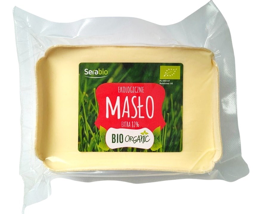 Masło Ekologiczne 82% BIO 165 g