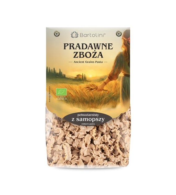 Makaron z samopszy pełnoziarnisty fala  BIO 250g
