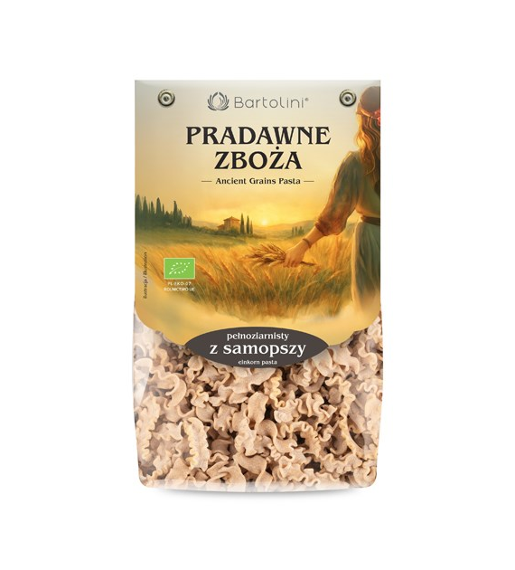 Makaron z samopszy pełnoziarnisty fala  BIO 250g