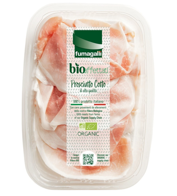Prosciutto cotto- szynka gotowana BIO 80 g
