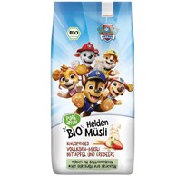 Musli pełnoziarniste jabłko-truskawka BIO 375 g Psi Patrol