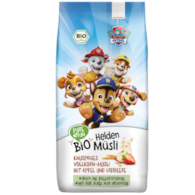 Musli pełnoziarniste jabłko-truskawka BIO 375 g Psi Patrol