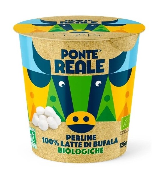 Mini mozzarella di bufala (Perline) BIO 125 g