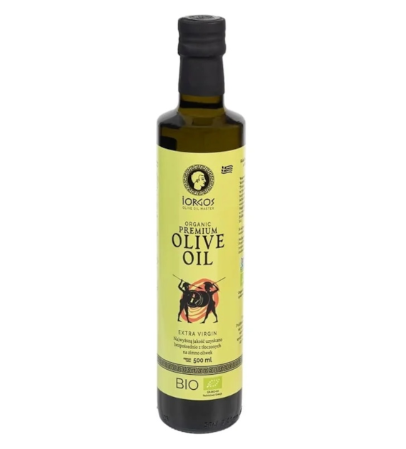 Oliwa z oliwek extra virgin Premium SPARTA BIO 500ml