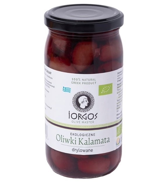Oliwki kalamata drylowane BIO 360/180g