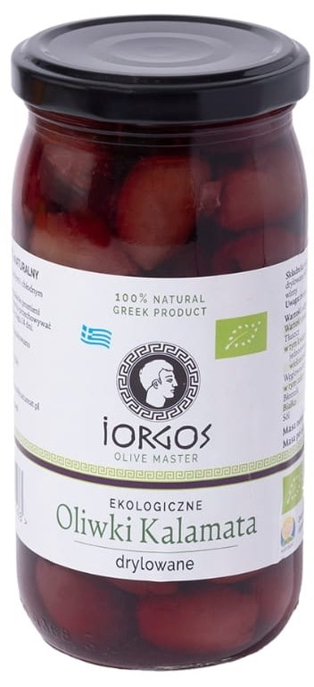 Oliwki kalamata drylowane BIO 360/180g