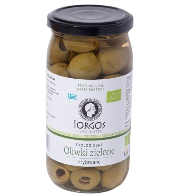 Oliwki zielone drylowane BIO 360/180g