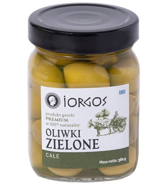 Oliwki zielone całe PREMIUM 360/220g