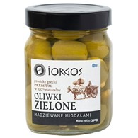 Oliwki zielone nadziewane migdałem PREMIUM 350/210g