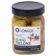 Oliwki zielone nadziewane czosnkiem PREMIUM 350/210g