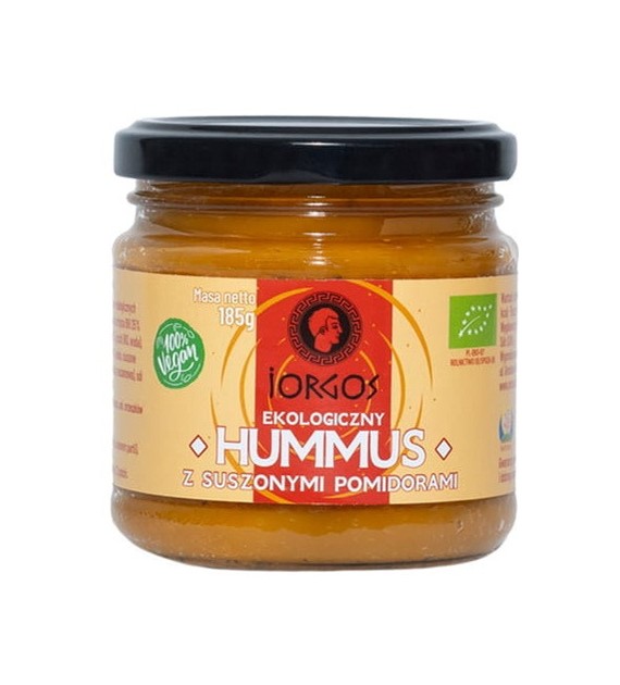 Hummus z suszonymi pomidorami BIO 185g