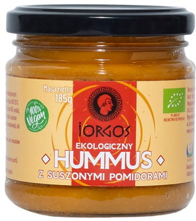 Hummus z suszonymi pomidorami BIO 185g