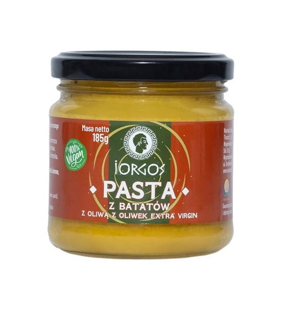 Pasta z batatów z oliwą z oliwek extra virgin 185g