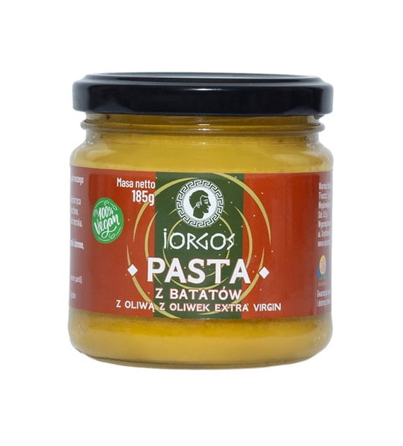 Pasta z batatów z oliwą z oliwek extra virgin 185g