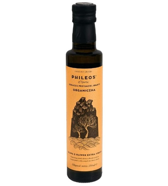 Oliwa z oliwek extra virgin Sparta BIO 250ml
