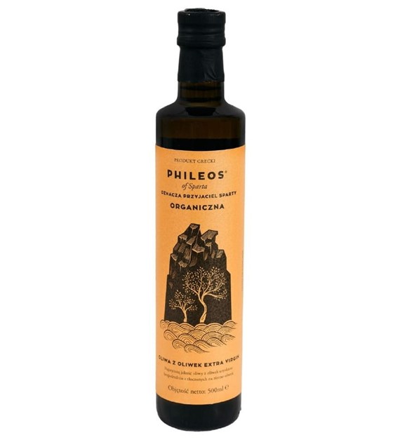 Oliwa z oliwek extra virgin Sparta BIO 500ml