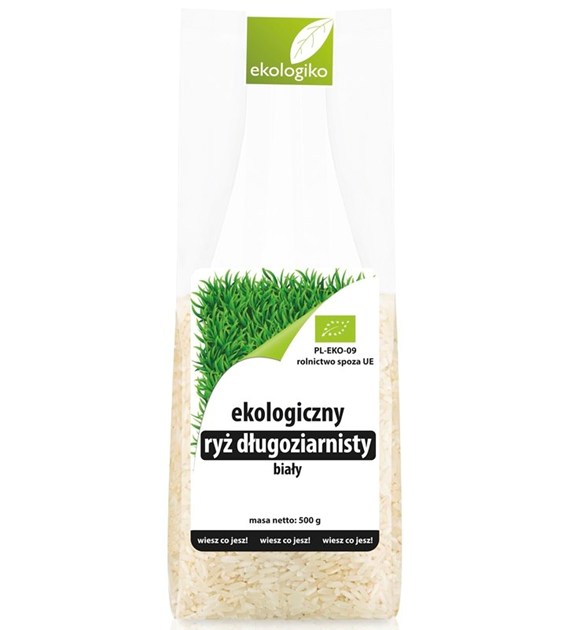 Ryż biały długoziarnisty BIO 500 g