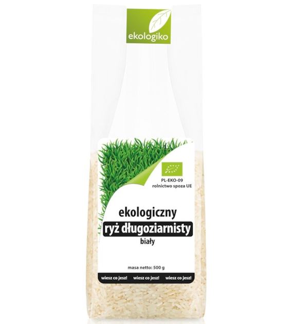 Ryż biały długoziarnisty BIO 500 g