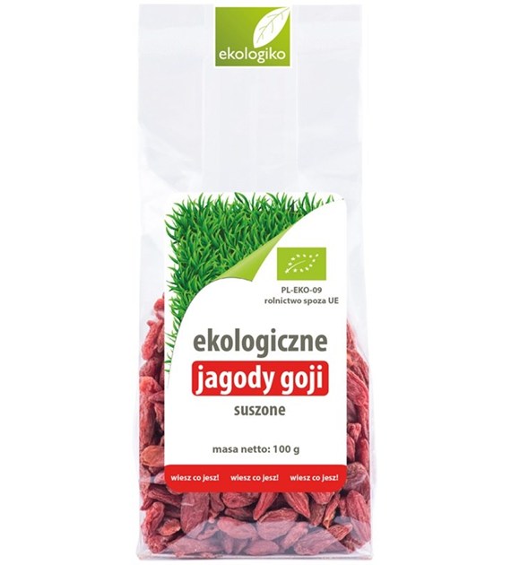 Jagody goji, suszone BIO 100 g
