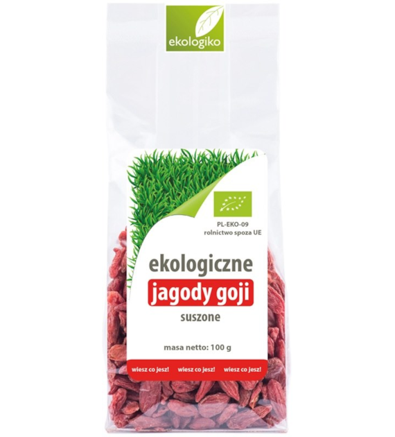Jagody goji, suszone BIO 100 g