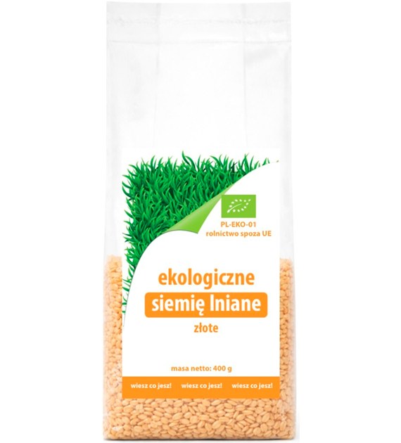 Siemię lniane złote BIO 400 g