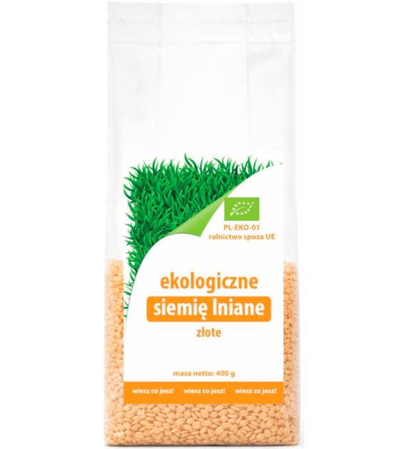 Siemię lniane złote BIO 400 g