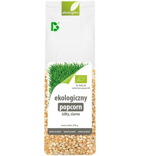 Popcorn (ziarno kukurydzy żółtej) BIO 250 g