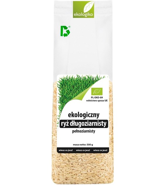 Ryż długoziarnisty pełnoziarnisty BIO 500 g