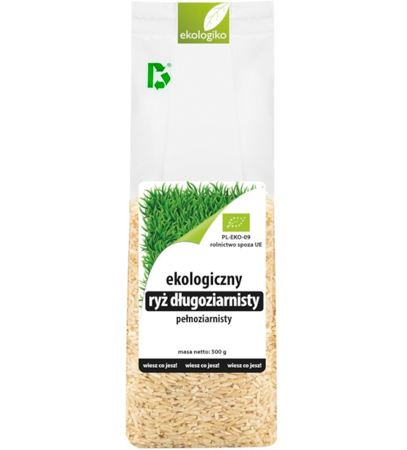 Ryż długoziarnisty pełnoziarnisty BIO 500 g