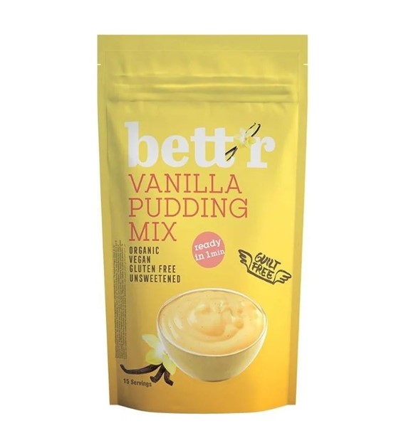 Budyń waniliowy niesłodzony wegański bezglutenowy BIO 150 g