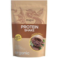 Shake proteinowy kakao i wanilia, 62% białka z amino kwasami, z erytrytolem, bezglutenowy BIO 500 g