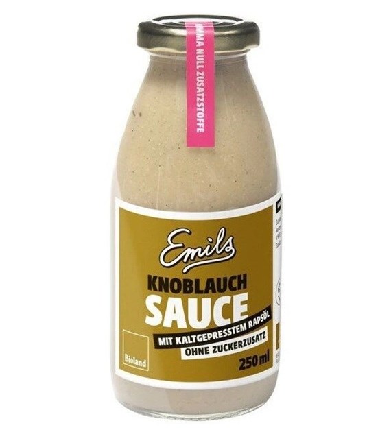 Sos czosnkowy BIO 250 ml