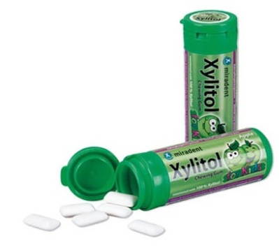 Guma do żucia dla dzieci - jabłkowa 30szt, 30g