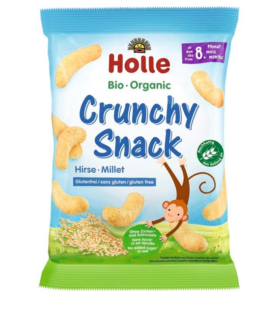 Chrupki jaglane o smaku naturalnym powyżej 8 miesiąca życia BIO 25 g