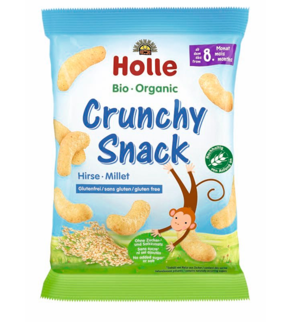 Chrupki jaglane o smaku naturalnym powyżej 8 miesiąca życia BIO 25 g