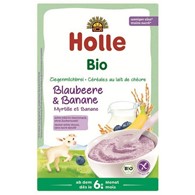 Kaszka ryżowa mleczna na bazie mleka koziego jagodowo-bananowa od 6 miesiąca życia BIO 200 g