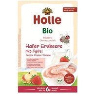 Kaszka mleczna pełnoziarnista owsiana truskawkowo-jabłkowa od 6 miesiąca życia BIO 250 g