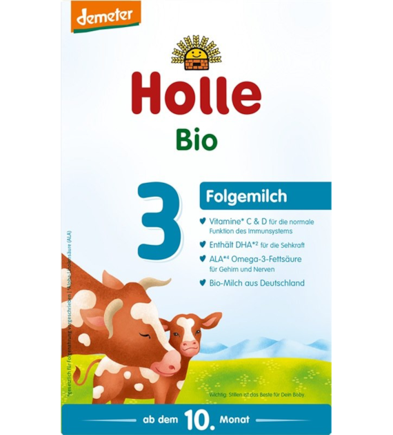 Mleko 3 następne od 10 miesiąca życia /demeter BIO 600 g