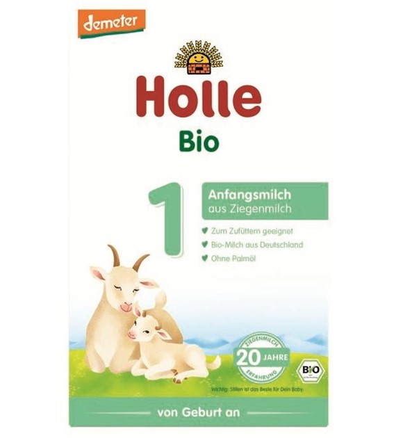 Mleko kozie 1 początkowe od urodzenia /demeter BIO 400 g