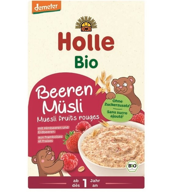 Kaszka musli malina-truskawka, bezmleczna po 12 miesiącu życia BIO 200 g